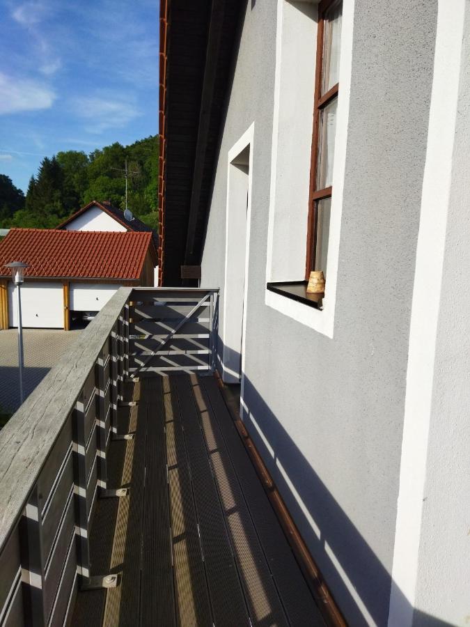 Aussergewoehnliche Atelierferienwohnung Mit Balkon An Der Donau Winzer 外观 照片